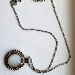 Silver Fashion Chain and Pendant